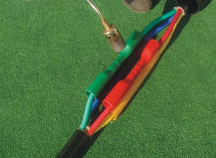 Heat shrink termination