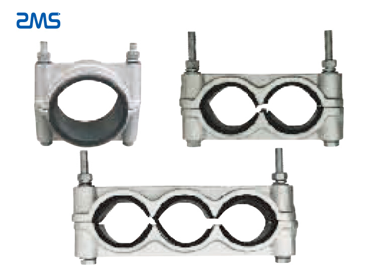 High-Voltage Overhead Line Fixing Cleats
