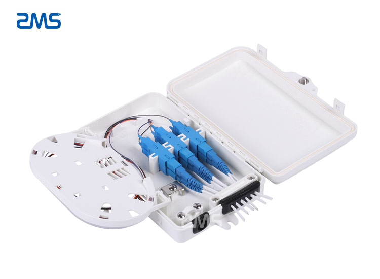 4. The double-layer design of the fusion splice tray is easy to install and maintain. The splicing and splitting fibers are completely separated, and the layout is more improved.