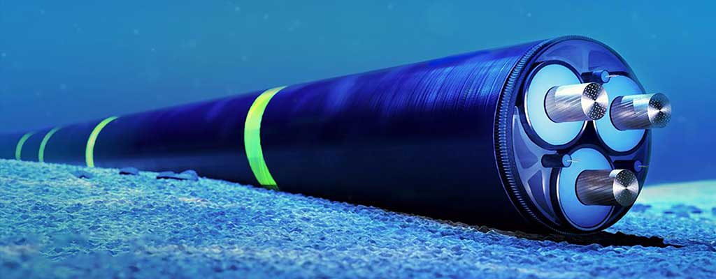underwater submarine cable