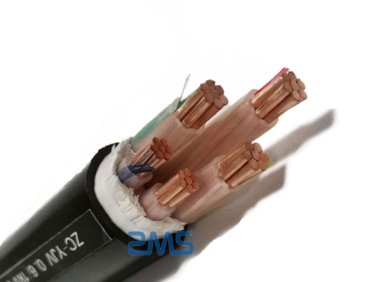 Low smoke zero halogen cables
