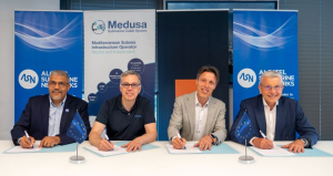 Alcatel to begin construction of the longest submarine cable project in the Mediterranean